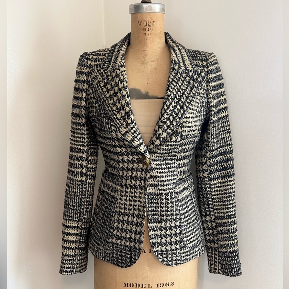 SOLD Smythe Hutton Blazer 2 duchess gold black lurex - Picture 7 of 16